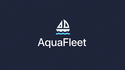 AquaFleet // UI motion demo 2d animation animation app application boating boats branding corporate logistics logo motion design motion graphics software tech ui ux