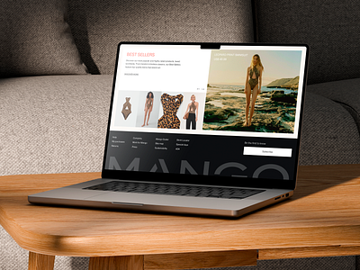 Mango - Website Design branding clothes design ecommerce store fashion website footer graphic design grid luxury design main page mango mango design mockup web photo gallery slider store design ui uiuxdesign userinterface ux