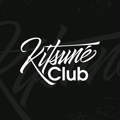 Kitsuné artwork basketball branding calligraphy design graphic design hand lettering handlettering illustration kitsuné lettering logo logotype luxury minimal nightclub restaurant sexy typography vector