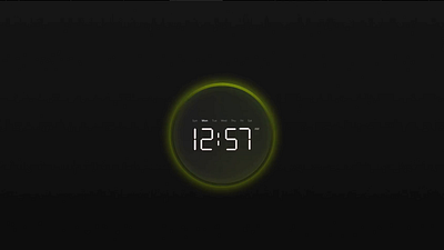 Alarm clock exploration animation illustration ui design ux design