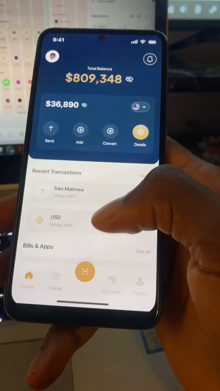 Example of Mobile App Design