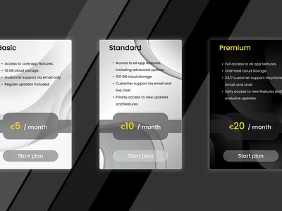 #30 Pricing 005dailyui dailyui ui ux