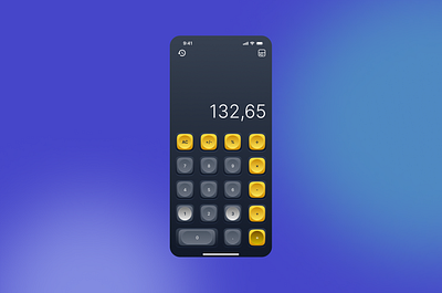 Daily UI #004 Calculator Design graphic design ui