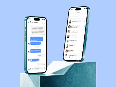 Chat App UI ui userexperiencedesign