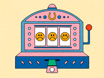 Navigating Anxiety: Tips for a Calmer Mind anxiety brightness casino flat flat illustration gambling health illustration illustrator jackpot mood nivigaring sad smile