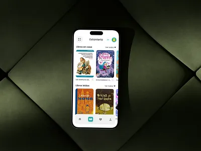 Reading Kids app argentina books figma mobile mobile app reading app spain ui