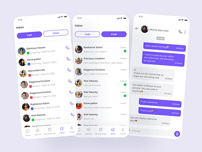 Chat App UI branding graphic design ui