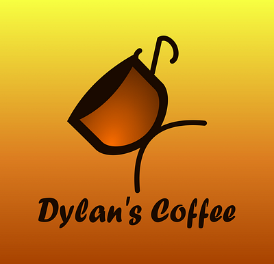 Daily Logo Challenge - Coffee Shop Logo: Dylan's Coffee coffee shop dailylogochallenge graphic design logo