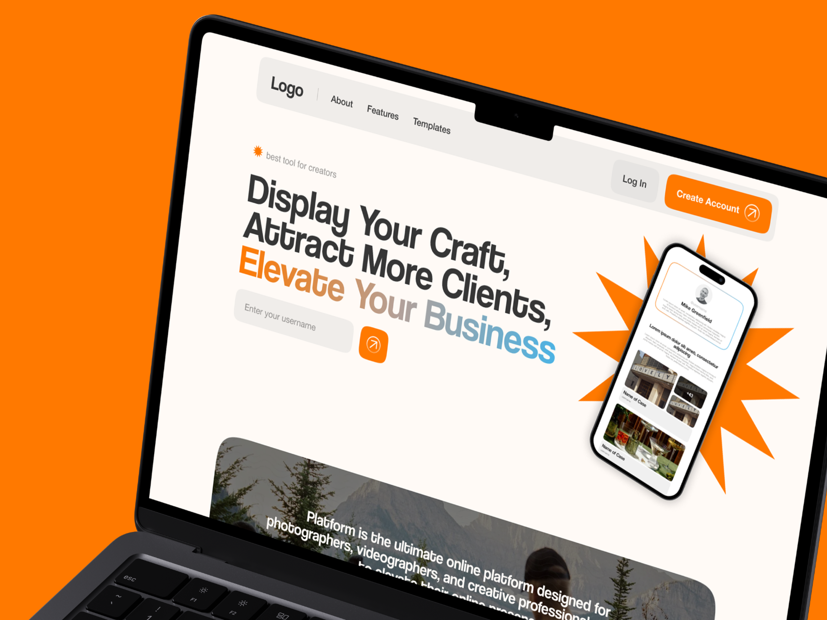 Example of Premium Web Design Services