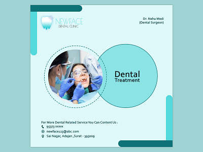 NEWFACE DENTAL CLINIC SERVICE MOCKUP dental service mockup design graphic design logo logo design mockup photoshop service service mockup