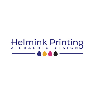 Helmink Printing Rebrand branding graphic design logo printing