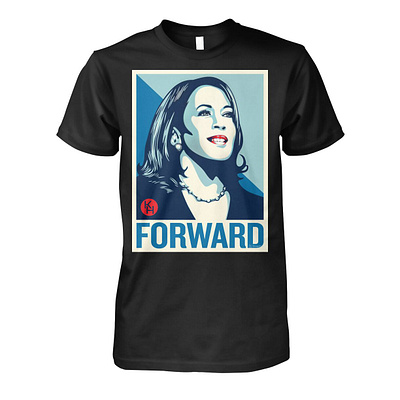 Kamala Harris Forward Shirt design illustration