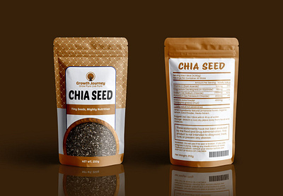 Seed Pouch Packaging Design pouch design