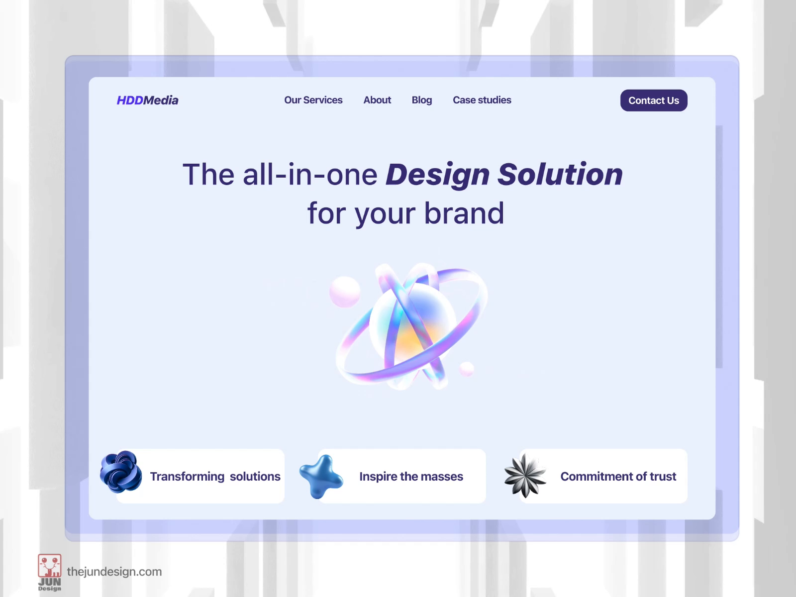 Example of Web, Application, Dashboard Design