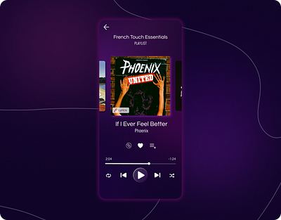 Daily UI Challenge 009 - Music player daily ui 009 daily ui challenge graphic design music music player ui ui design