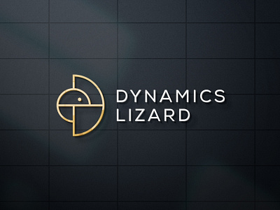 Dynamics Lizard logo design 3d animation branding combination logo desiner graphic design icon illustration logo logo idea logo maker minimal logo modern motion graphics ui