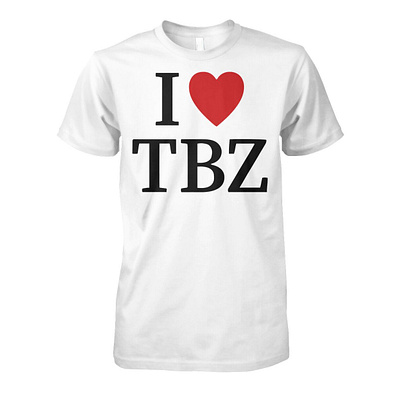 The Boyz I Love TBZ Shirt design illustration