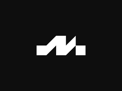 M (Modernism Exploration) branding logo m m logo m monogram modern logo modern m modernism modernist simple m