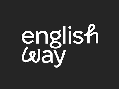 English way logo animation animation branding graphic design logo logo animation motion graphics