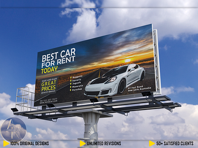 BILLBOARD DESIGN adobe photoshop advertisement billboard design branding design fiverfreelancer graphic design graphic design services marketing poster design typography