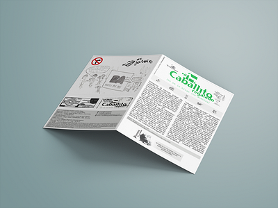 Revista "A Caballito Regalado" editorial editorial design graphic design magazine