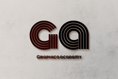 Graphica Academy logo branding graphic design logo logo design