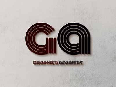 Graphica Academy logo branding graphic design logo logo design