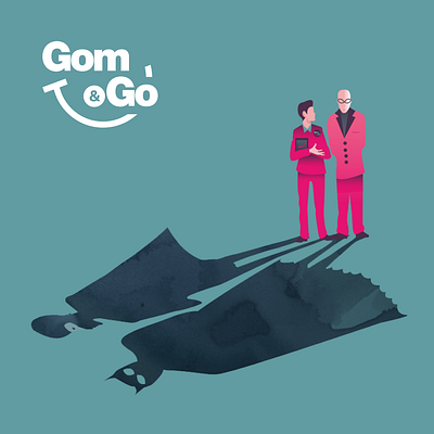 Gom&Go - Website design and integration colorful hr illustration recruitment webdesign website wordpress