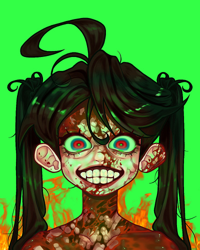 blud anime animeart animechracater animegirl animehorror animehorrorart animestyle blood horror horrorart horrorillustration mangaart mangagirl mangahorror mangastyle