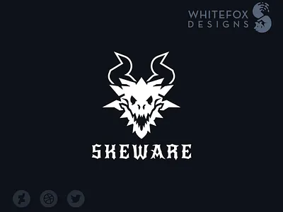 SKEWARE branding design dragon graphic design logo vector