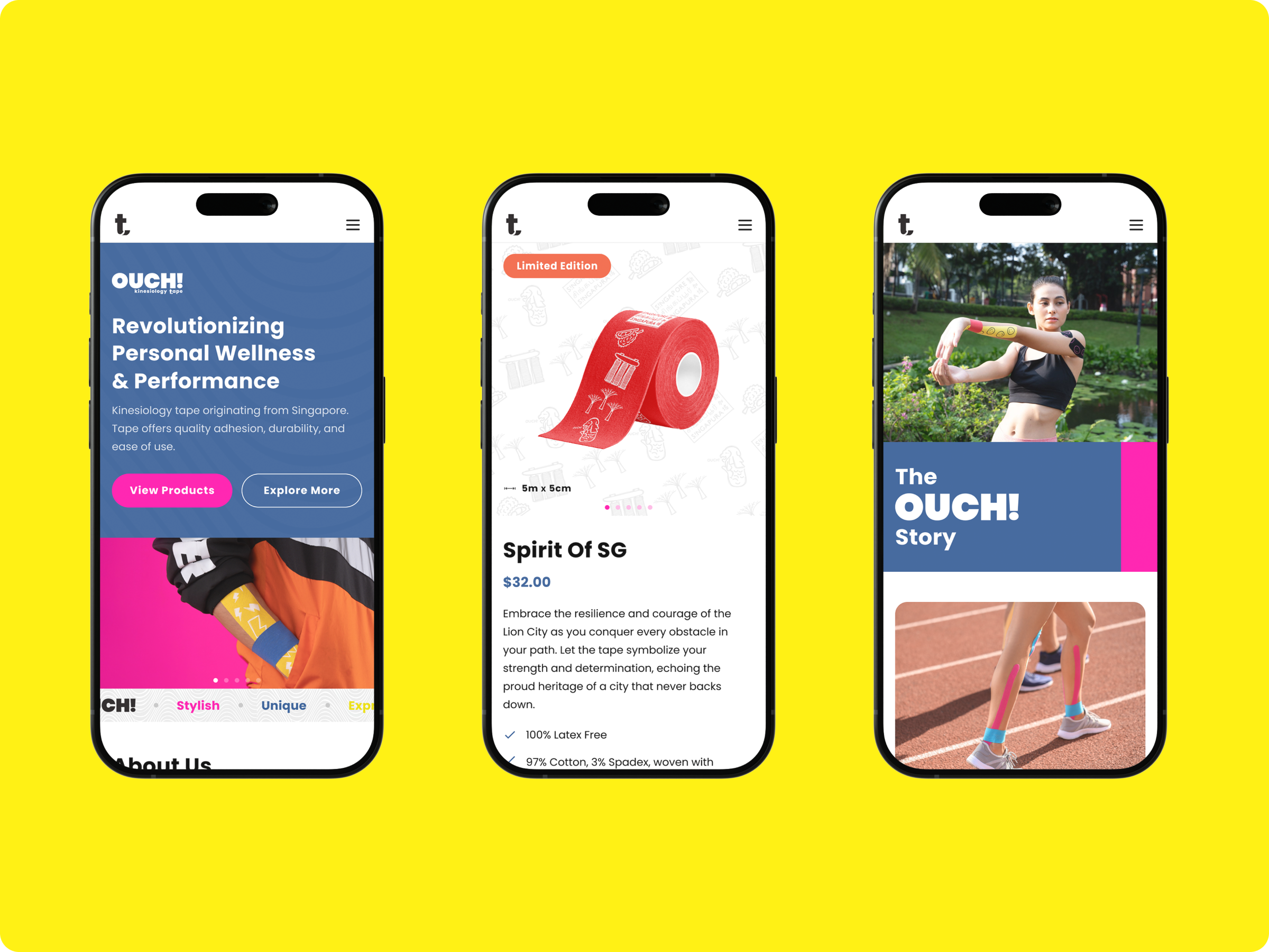 Example of Comprehensive Commerce Website Design