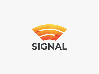 SIGNAL branding design graphic design icon illustration logo signal signal coloring signal design logo