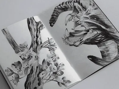 Pencil Sketch illustration pencil traditional