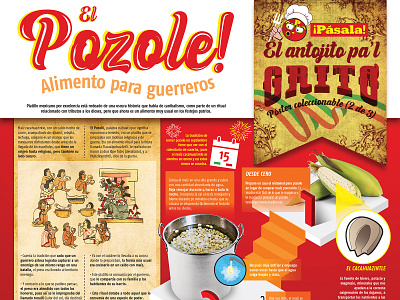 Los antojitos mexicanos, fiestas de Septiembre parte II asfaltid diario pásala graphic design infografía infographics