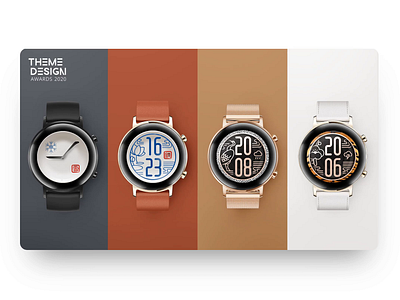 Smart Watch Interface Design 3d animation brand color design illustration motion graphics smart watch ui ux watch