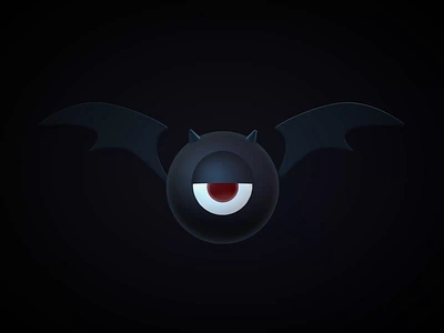 3D Flying Bat 🦇 Creature 3d 3d animation 3d character 3d game 3d illustration bat character modeling creature dark eye flying game interactive monster spline spline tool wing