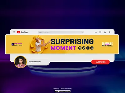 Simple YouTube banner Design channel art art banner banner ads banner youtube channel cover design web banner youtube youtube banner youtube banner design youtube header