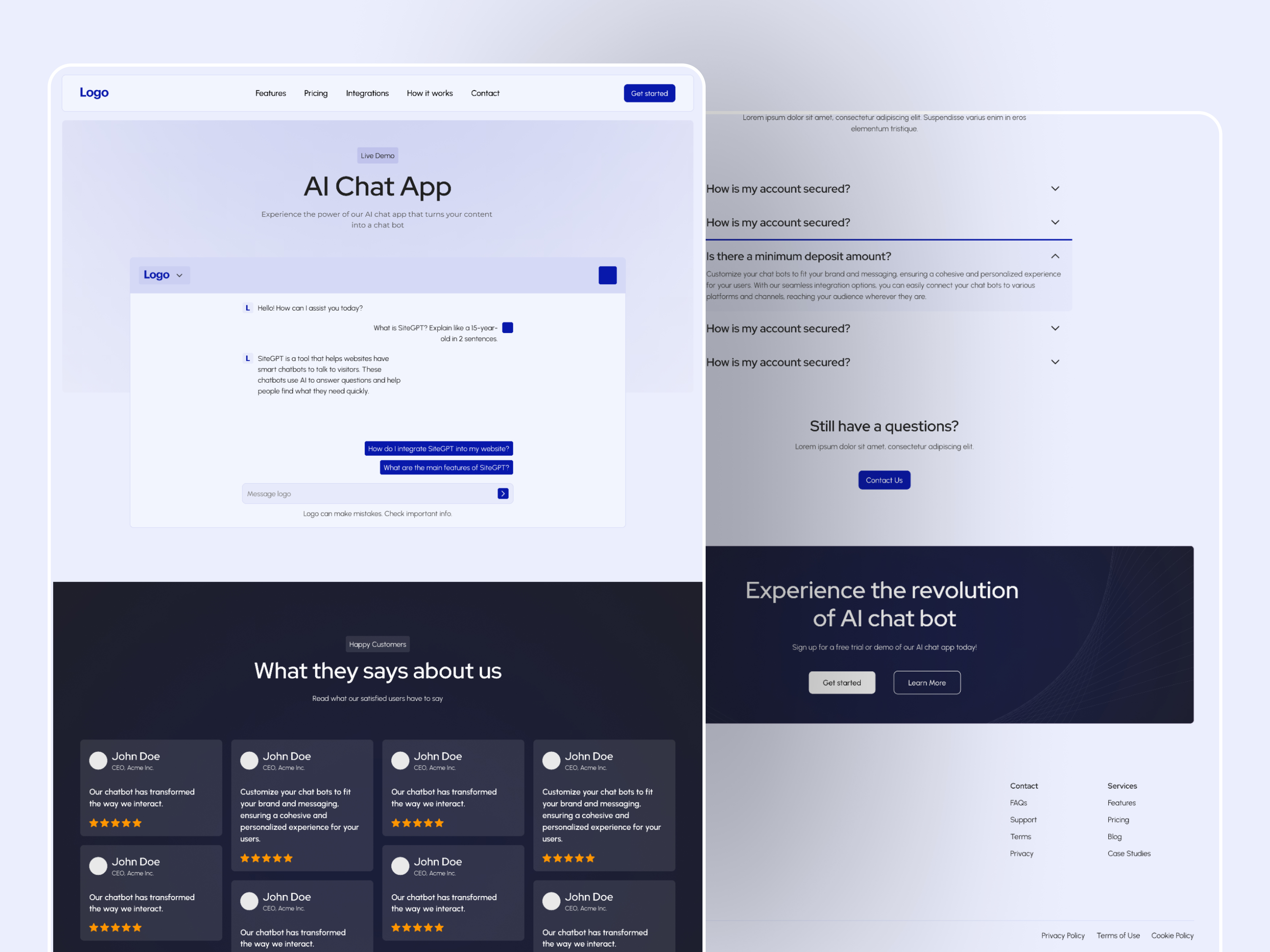 Example of Stunning Website UI Design+Development