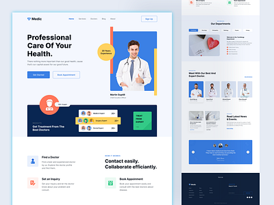 Medical Landing Page - Medic medical landing page medic