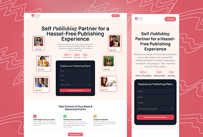 Bookleaf Conversion landing page