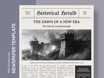 History Newspaper Free Google Docs Template classic newspaper docs free google docs templates free newspaper template free template free template google docs gazette google google docs google docs newspaper template historical newspaper history newspaper news paper newspaper old newspaper school history newspaper school newspaper template