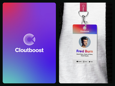 CloutBoost - Pitch Deck Design | Animated Presentation | PPT design google slides pitch deck power point ppt presentation ui ux