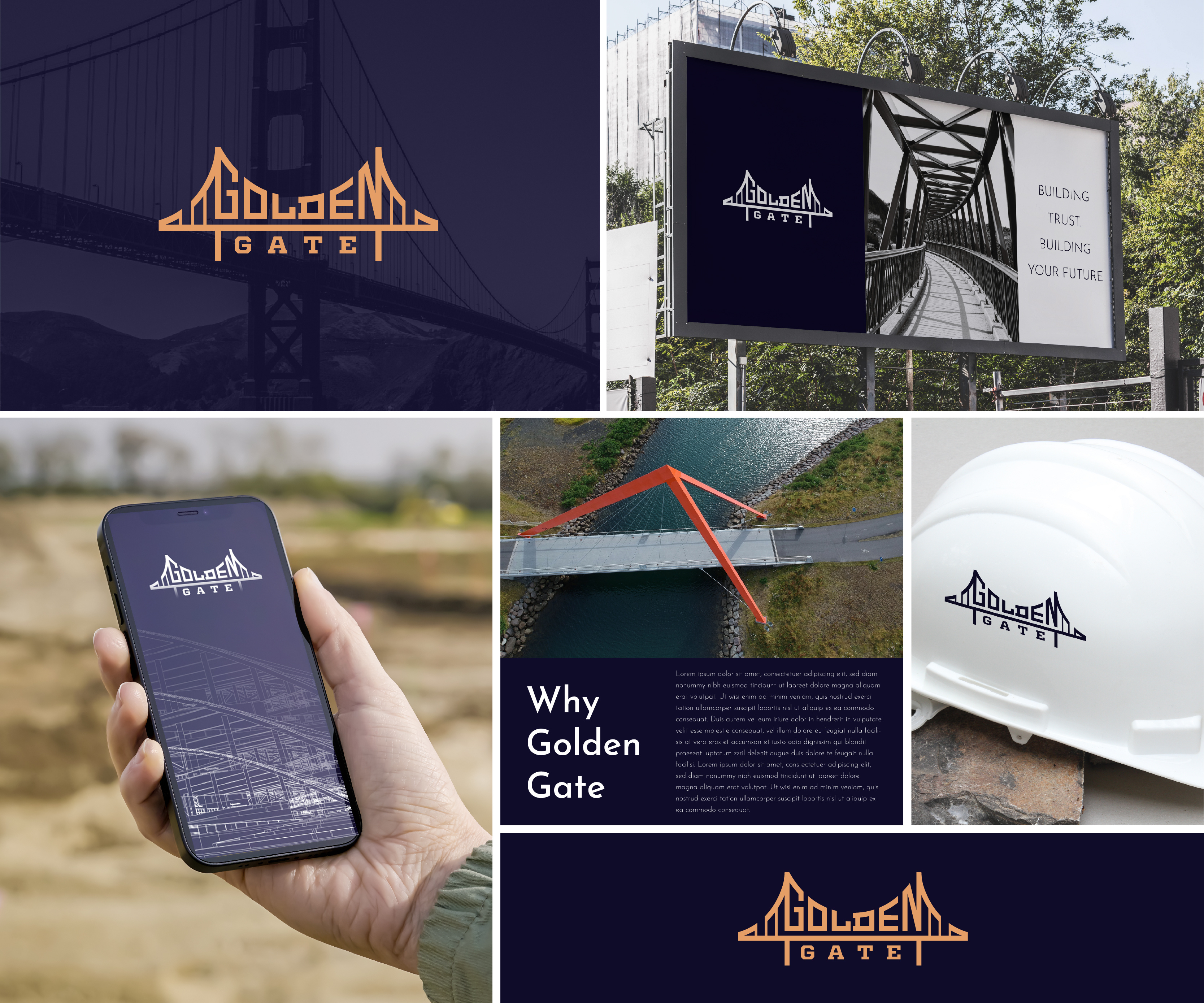 Example of Creative Text Based Logo Design