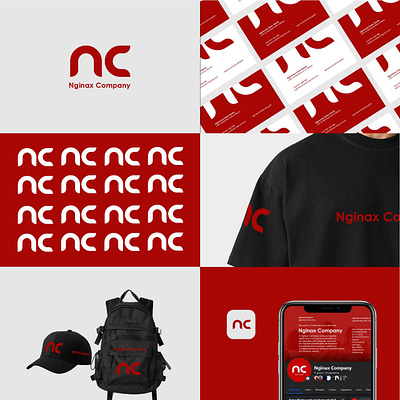 Nginax Company Identidade Visual Nginamau Pedro Mbuta branding graphic design