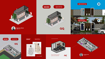 Nginax Company Design Company graphic design ui