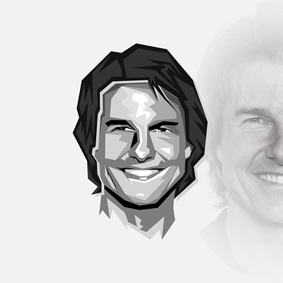 Mission: Accomplished! My latest illustration actor adobeillustrator artwork celebrityart design digitalart digitalpainting flatdesign hollywood illustration lineart minimalist missionimpossible moviestar portrait sketch tomcruise topgun vectorart watercolor