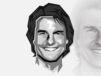 Mission: Accomplished! My latest illustration actor adobeillustrator artwork celebrityart design digitalart digitalpainting flatdesign hollywood illustration lineart minimalist missionimpossible moviestar portrait sketch tomcruise topgun vectorart watercolor