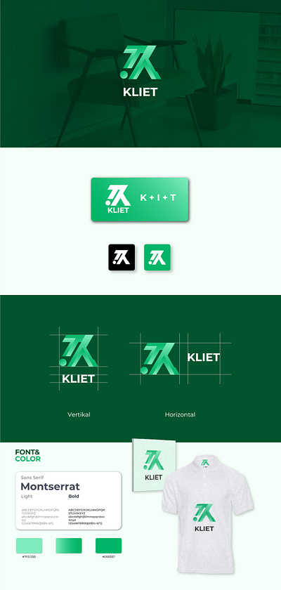 real estate logo design professional business logo design -KLIET brand branding design graphic design identity logo vector