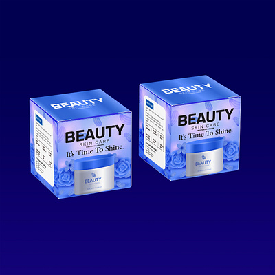 Beauty Products Box Design box cream label design luxury medicine packaging perfume plastic product shape