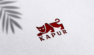 Logo Design for Kapur Defining Luxury Fashion Branding branding graphic design logo ui